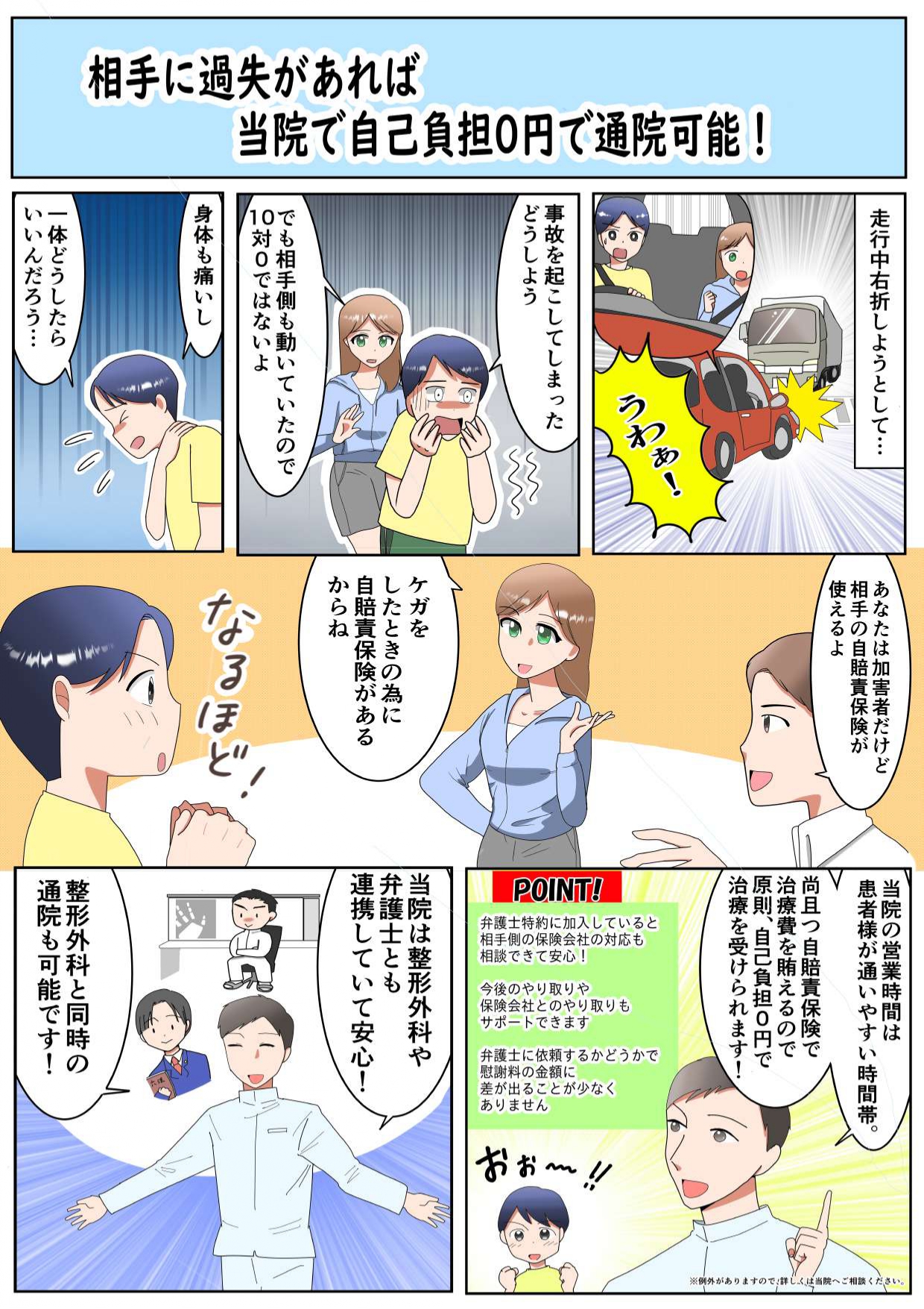 交通事故漫画